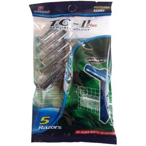 ژیلت.خودتراش دورکو مدل TG-II Plus بسته 5عددی